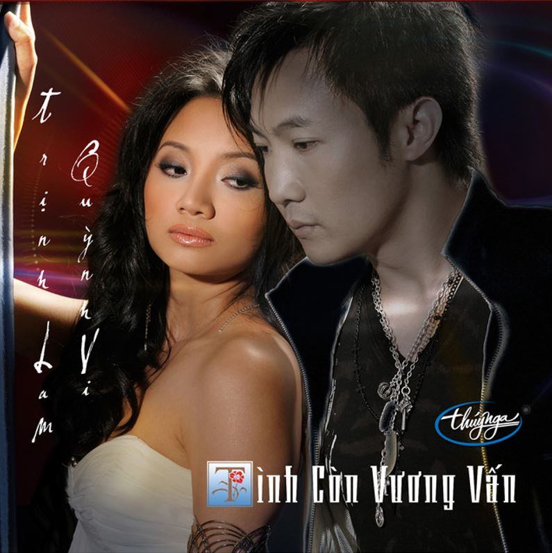 Bìa Album Tình Còn Vương Vấn của Trịnh Lam và Quỳnh Vi