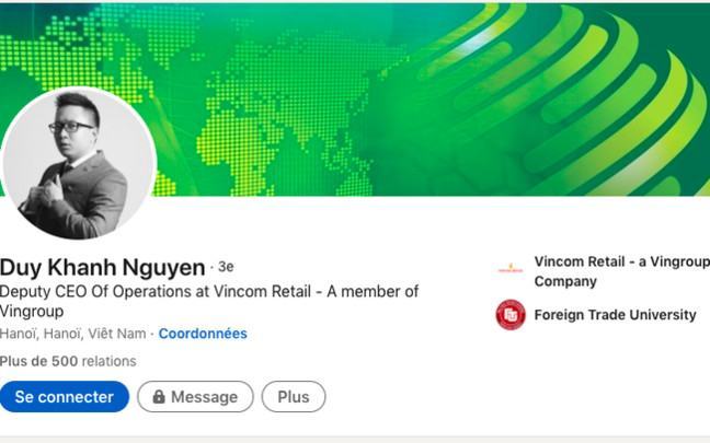 Phó tổng giám đốc Vincom Retail là ai?