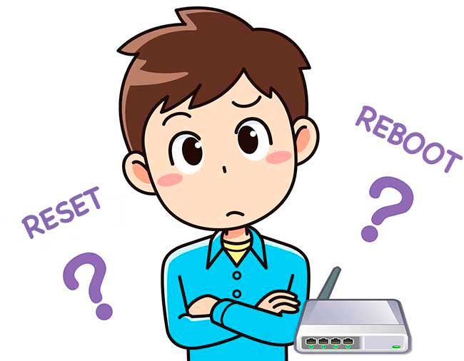 Sự khác biệt giữa reset và reboot là gì?