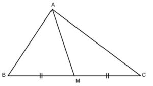 Đường trung tuyến là gì? 3 định lý liên quan đến đường trung tuyến trong tam giác