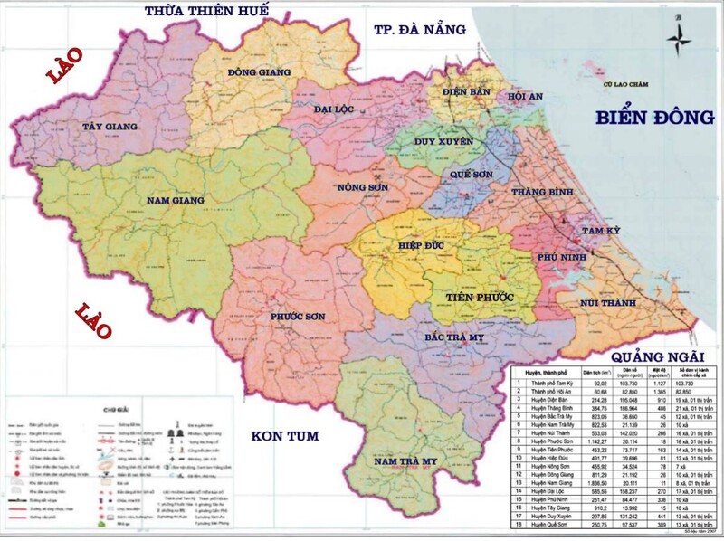 Giới thiệu về tỉnh Quảng Nam 